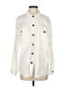 Zara Ivory Long Sleeve Button-Down Shirt Size XS - photo 1