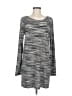 BCBGMAXAZRIA Gray Long Sleeve Top Size M - photo 1