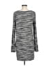 BCBGMAXAZRIA Gray Long Sleeve Top Size M - photo 2