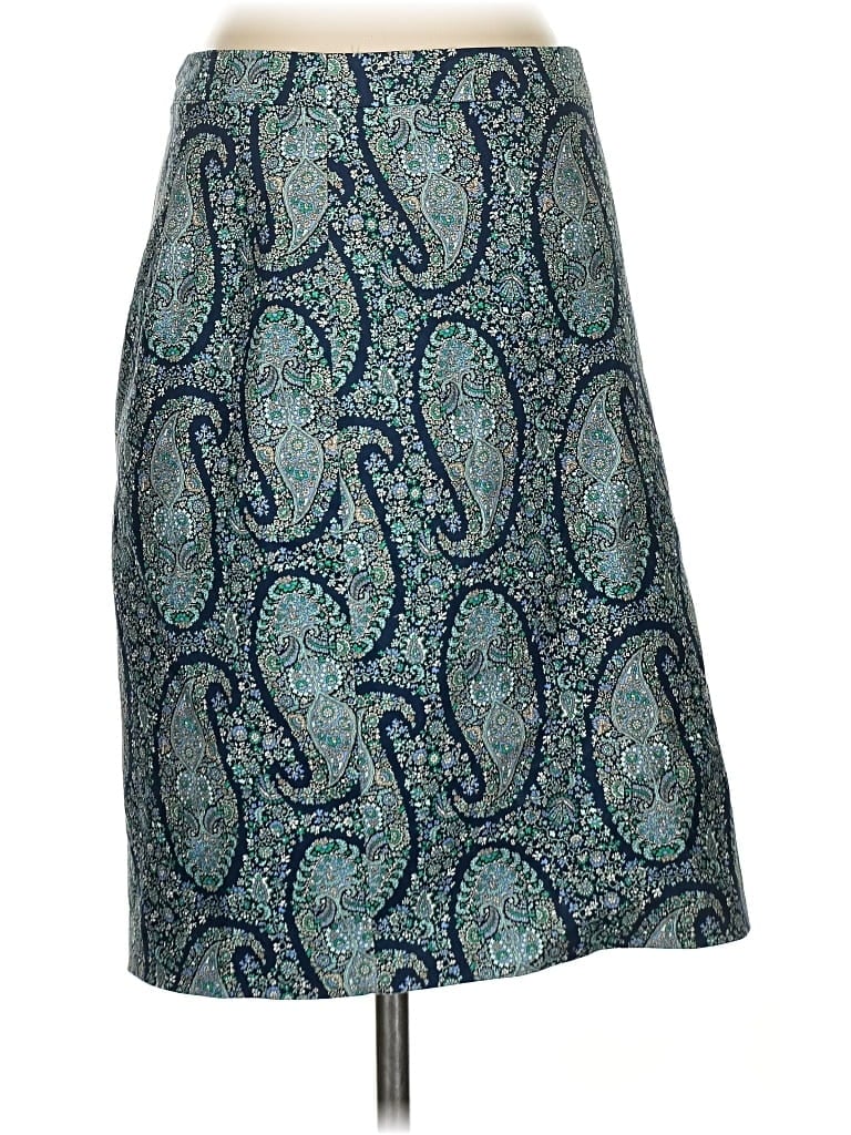 Pre-owned J.crew Factory Store Casual Skirt In Blue