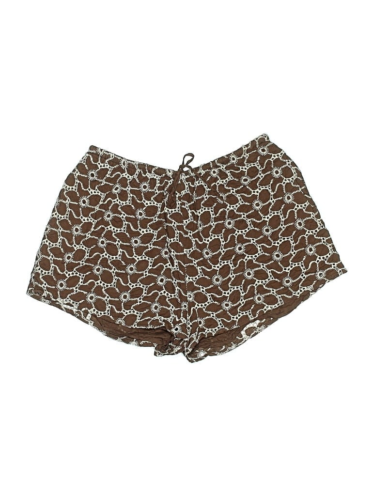 Pre-owned Stradivarius Shorts In Brown