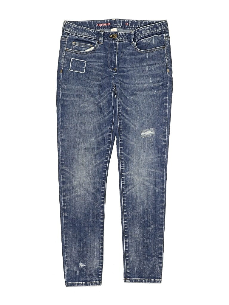 Pre-owned Crewcuts Kids' Jeans In Blue