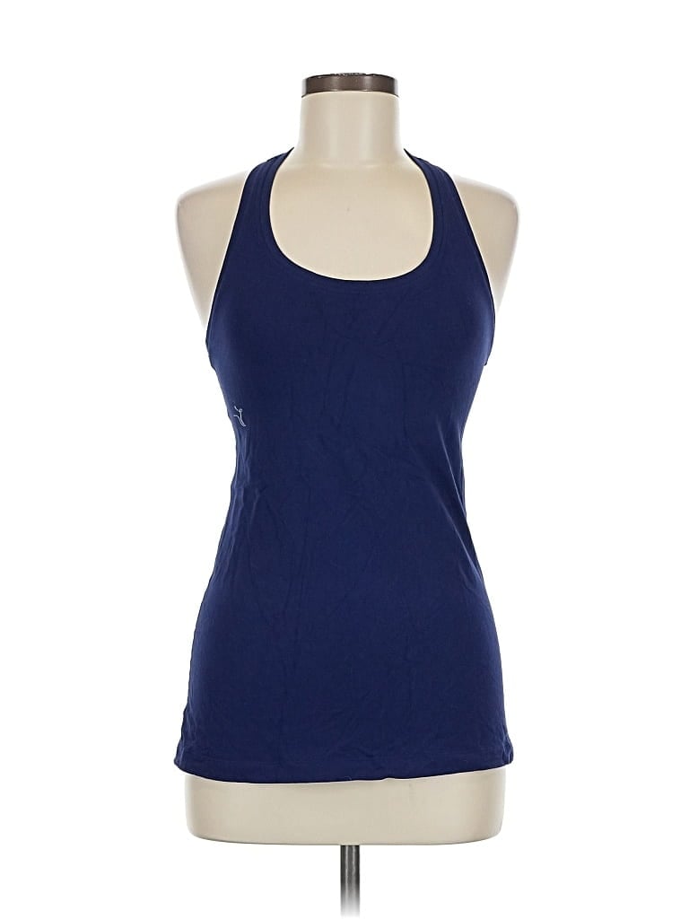 Pre-owned Lululemon Athletica Active Tank Top In Blue