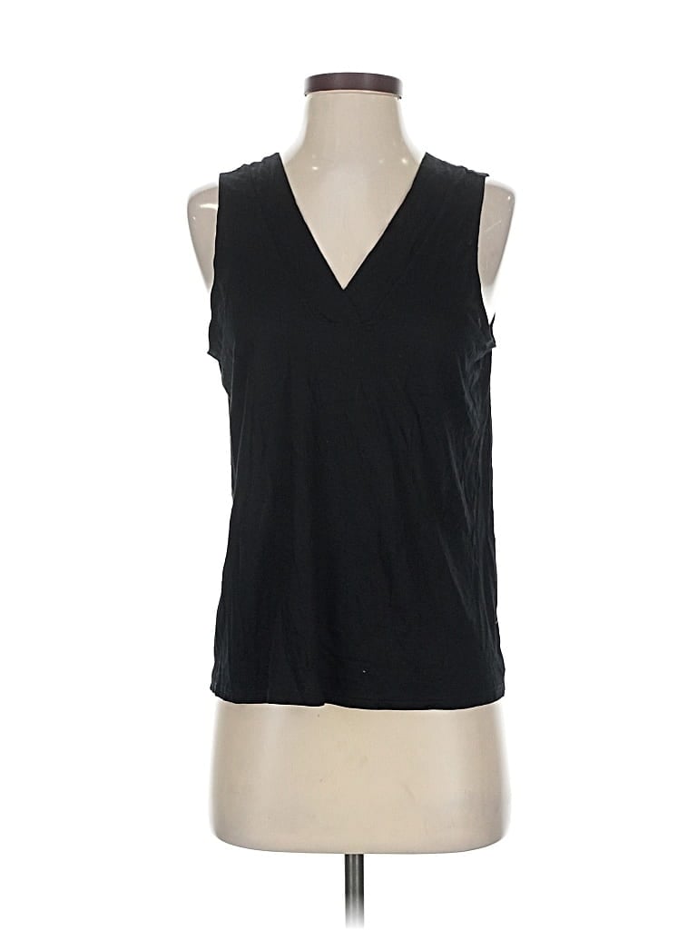 Pre-owned Banana Republic Factory Store Sleeveless T-shirt In Black