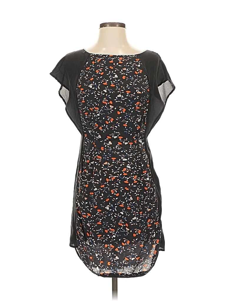 Pre-owned Ella Moss Casual Dress In Black