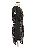Ella Moss 100% Silk Print Black Casual Dress Size S - photo 4