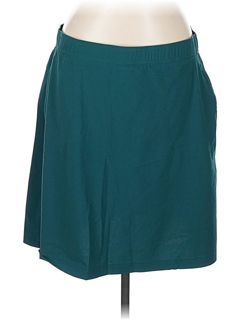 Pre-owned Eddie Bauer Casual Skirt In Blue