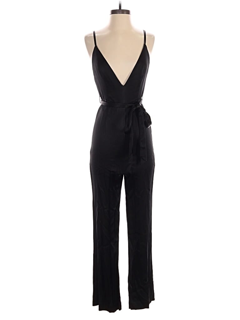 Pre-owned Fame And Partners Jumpsuit In Black