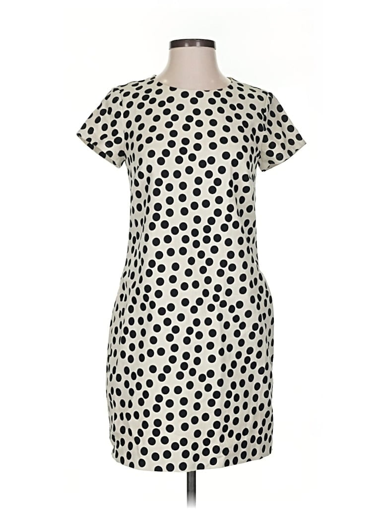 Pre-owned J.crew Factory Store Casual Dress In White