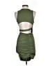 Shein Solid Green Cocktail Dress Size 4 - photo 2