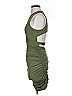 Shein Solid Green Cocktail Dress Size 4 - photo 5