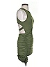 Shein Solid Green Cocktail Dress Size 4 - photo 4
