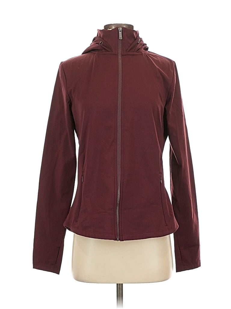 Pre-owned Jockey Jacket In Burgundy