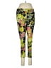 90 Degree by Reflex Print Green Active Pants Size 8 - photo 1