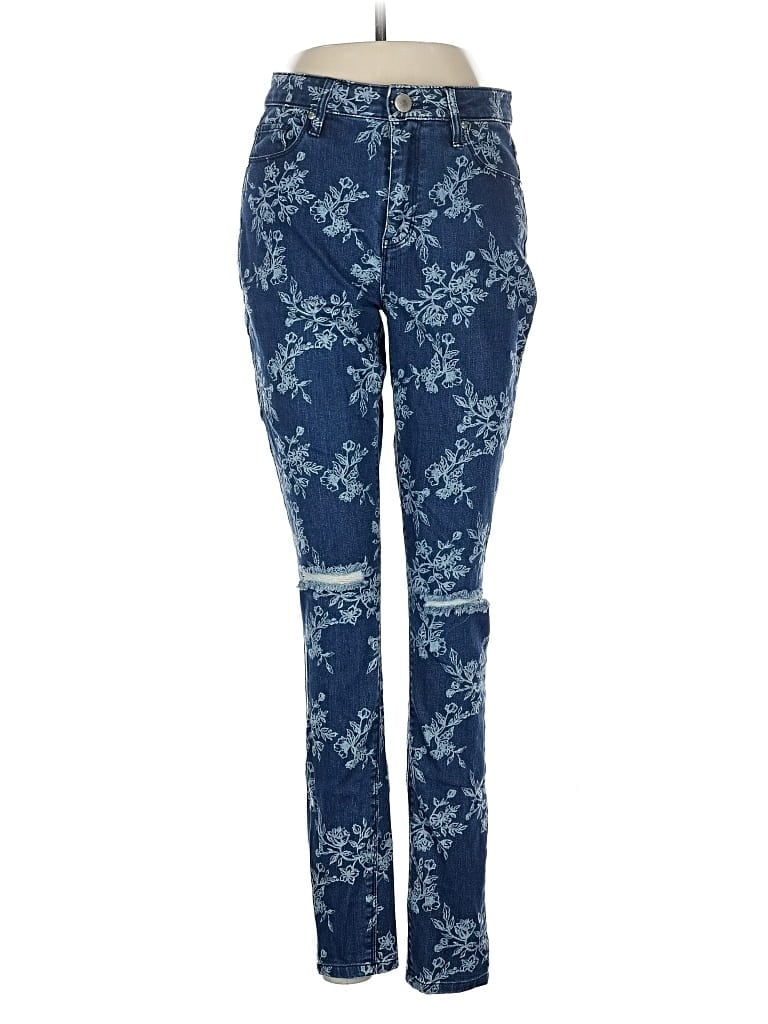 Pre-owned Design Lab Lord & Taylor Jeggings In Blue