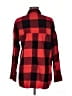 Old Navy 100% Cotton Plaid Red Long Sleeve Button-Down Shirt Size M - photo 2