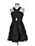 Jay Godfrey 100% Polyester Black Cocktail Dress Size 2 - photo 1