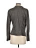 milla Gray Faux Leather Jacket Size S - photo 2
