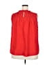 Joie 100% Polyester Red Sleeveless Blouse Size XXL - photo 2