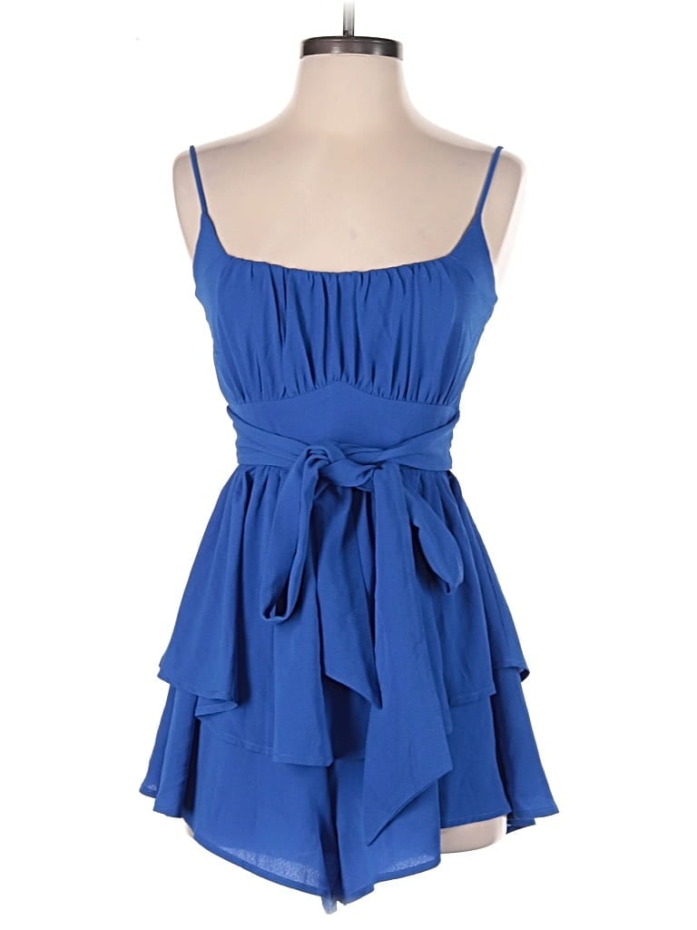 Pre-owned Lucy In The Sky Romper In Blue