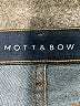 Mott & Bow Chevron-herringbone Blue Jeggings Size 28 waist - photo 4