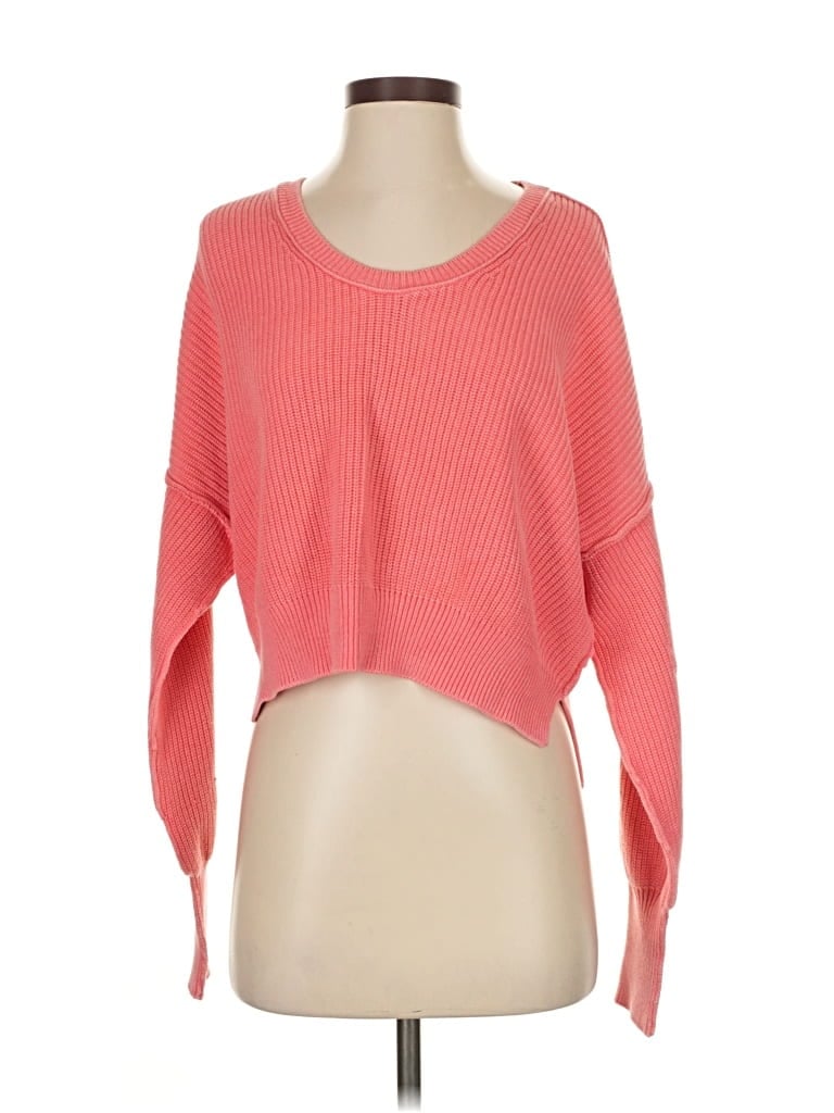 AERIE Pre-owned Pullover Sweater In Pink
