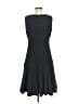 Calvin Klein Solid Black Casual Dress Size 8 - photo 2