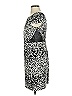 Tibi 100% Cotton Animal Print Black Cocktail Dress Size 4 - photo 5