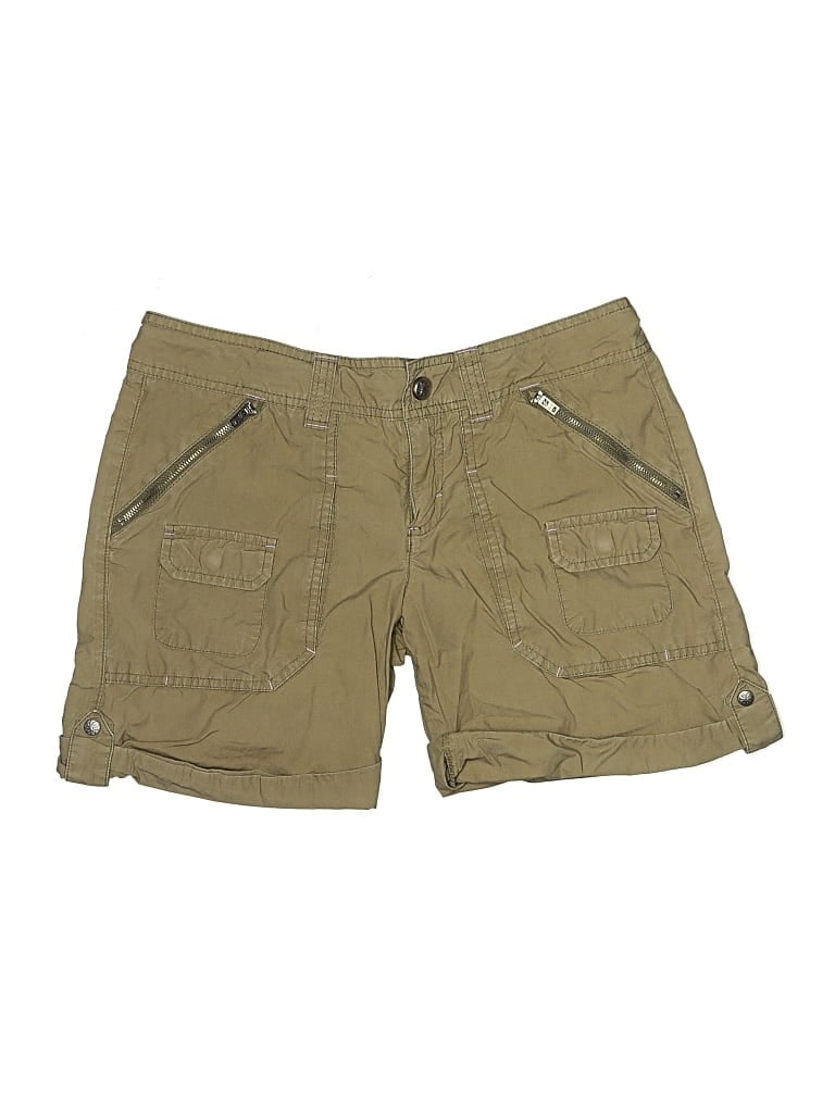 Pre-owned Athleta Khaki Shorts In Brown