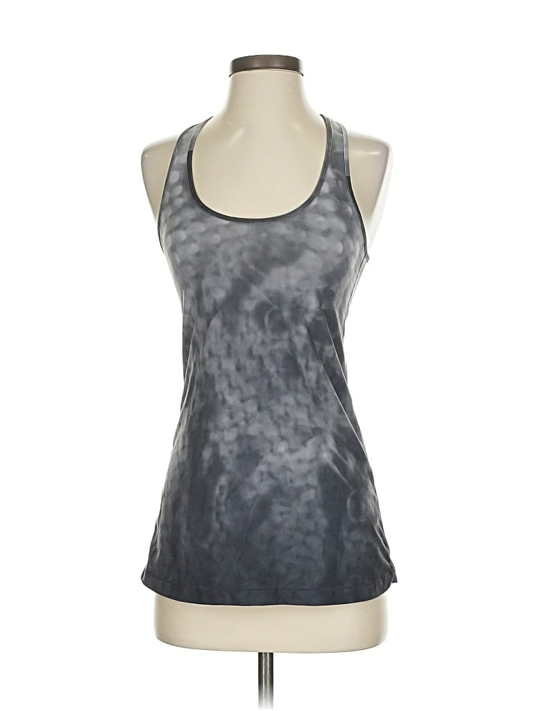 Pre-owned Lululemon Athletica Active Tank Top In Gray
