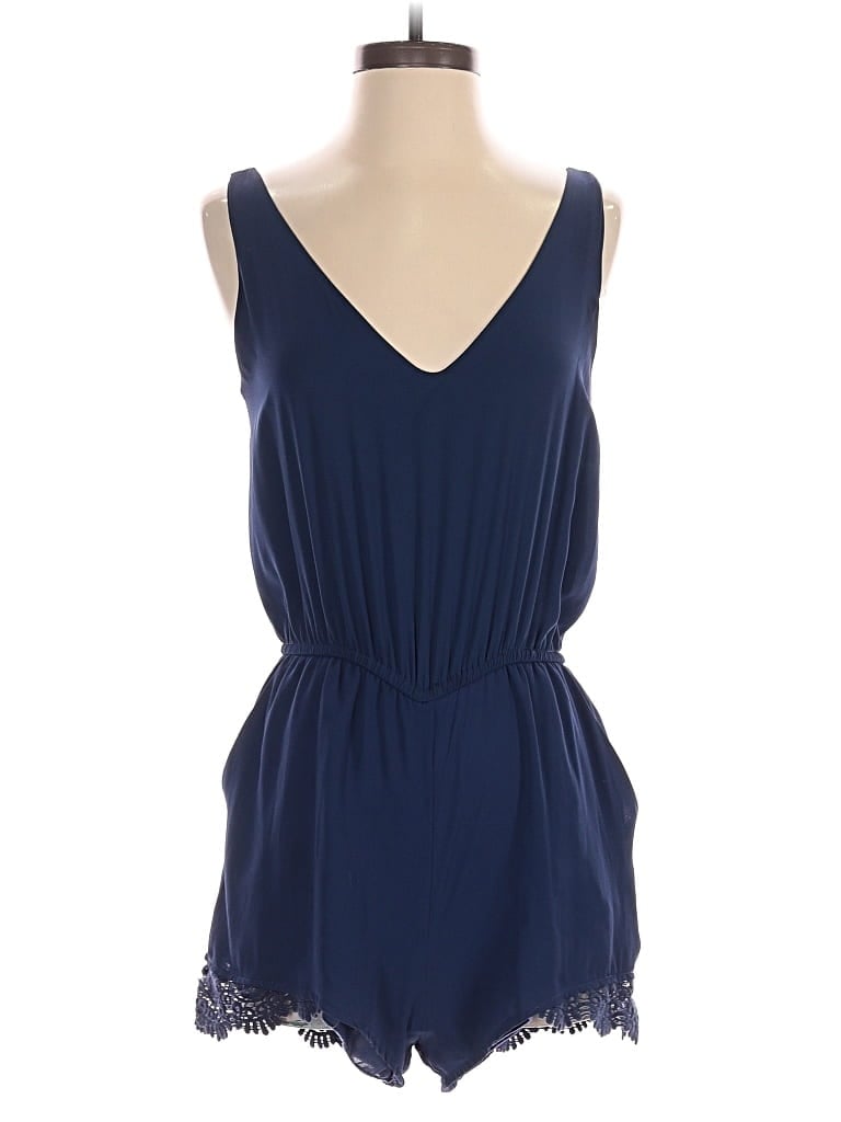 Pre-owned Aqua Romper In Blue