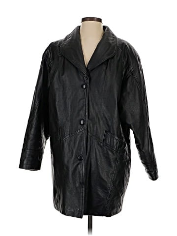 Wilsons Leather Raincoat (view 1)