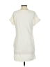 Dear Apple Solid Ivory Casual Dress Size S - photo 2