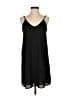 Veronica M. Solid Black Casual Dress Size XS - photo 1