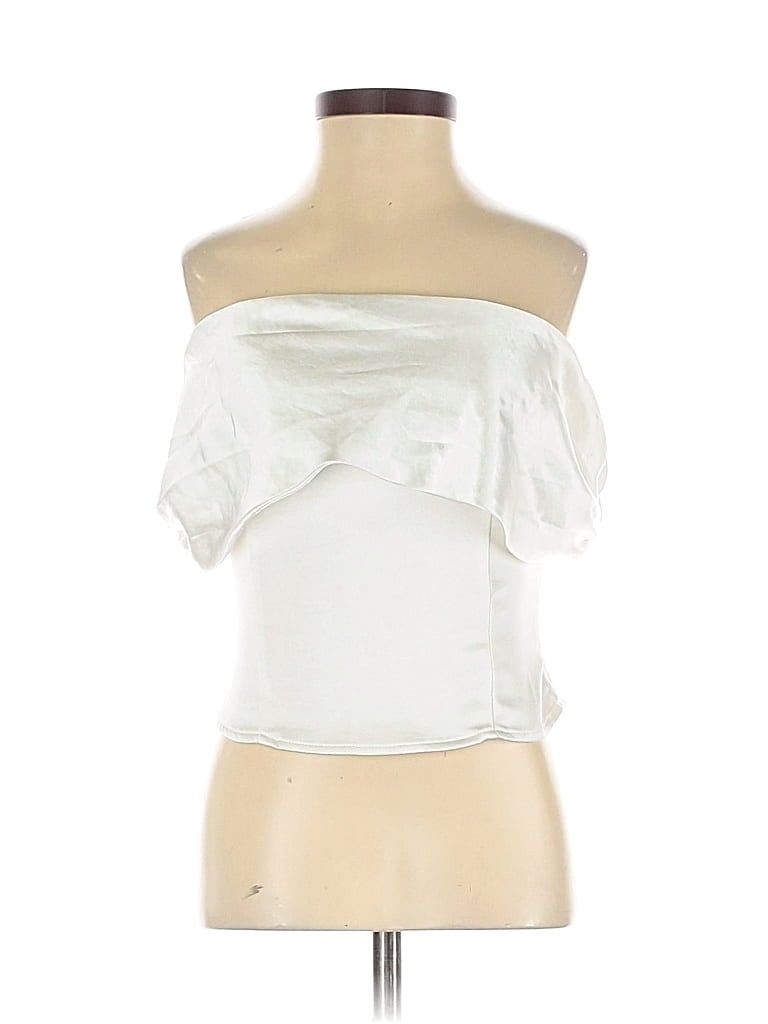 Meshki Sleeveless Blouse In White