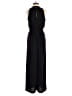 Ann Taylor 100% Polyester Solid Black Jumpsuit Size 00 - photo 2