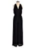 Ann Taylor 100% Polyester Solid Black Jumpsuit Size 00 - photo 1
