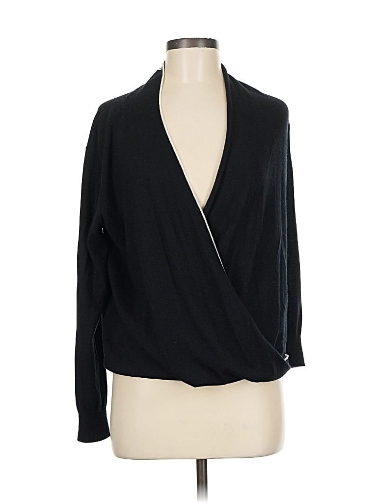 Pre-owned Tse Cardigan Sweater In Black