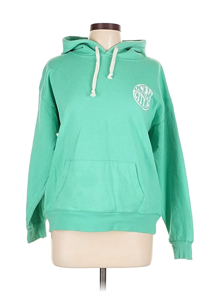 Pre-owned Ocean Drive Clothing Co. Pullover Hoodie In Green