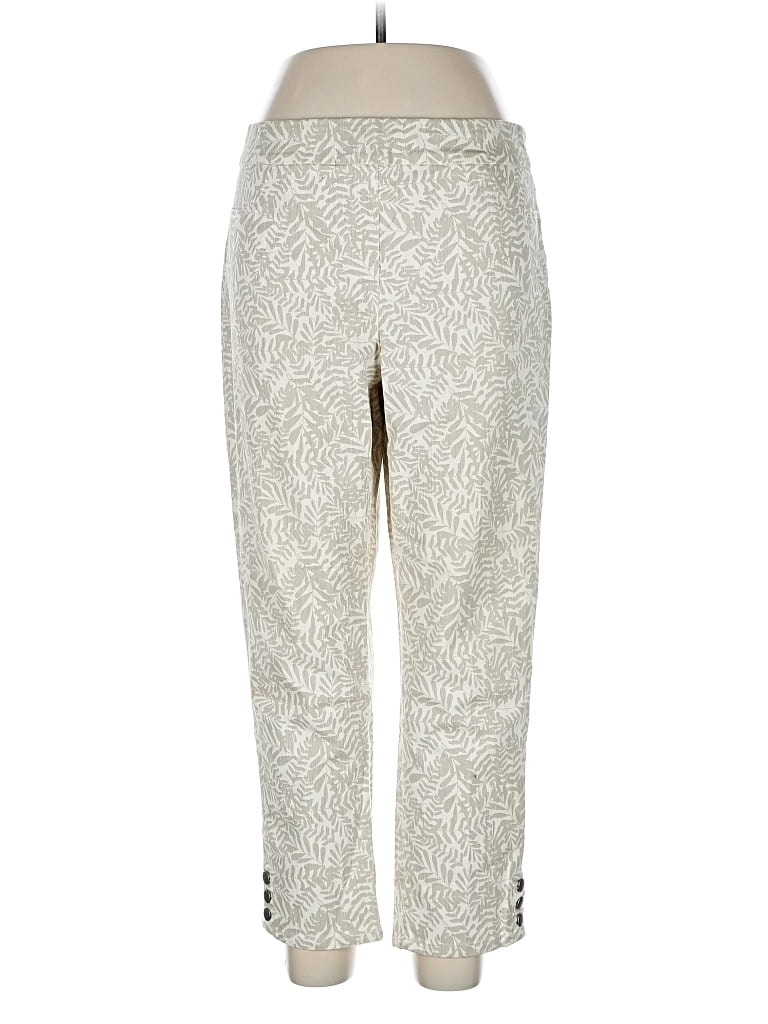 Pre-owned Soft Surroundings Casual Pants In Silver