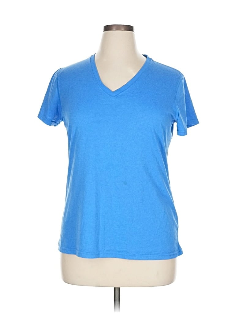 Pre-owned Nike Active T-shirt In Blue