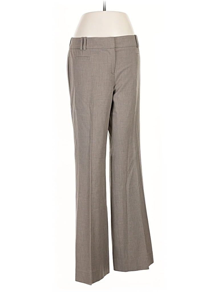 Pre-owned Ann Taylor Loft Dress Pants In Gray
