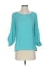 Calvin Klein Teal 3/4 Sleeve Top Size S - photo 1