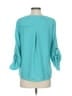 Calvin Klein Teal 3/4 Sleeve Top Size S - photo 2