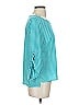 Calvin Klein Teal 3/4 Sleeve Top Size S - photo 4