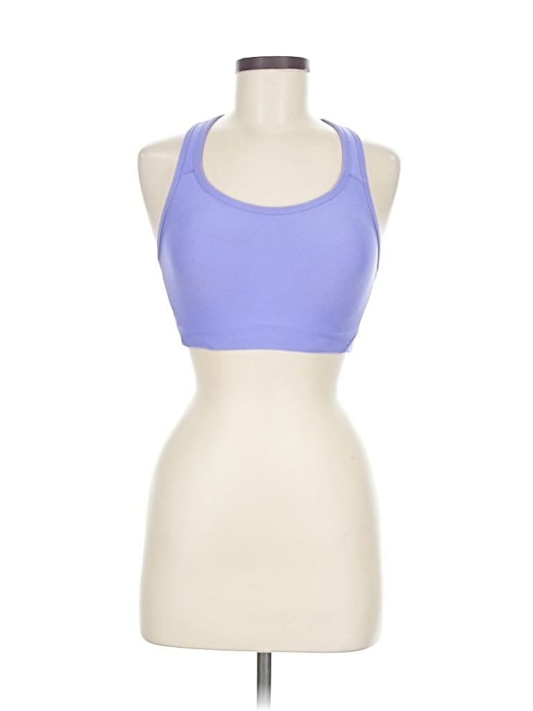 Pre-owned Assorted Brands Tank Top Purple Halter Neckline Tops