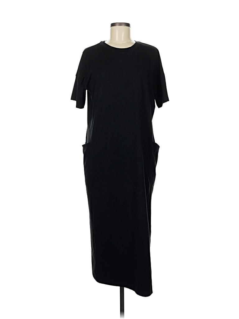 Pre-owned Unbranded Casual Dress In Black