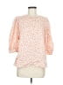 Samsoe Samsoe 100% Viscose Orange 3/4 Sleeve Blouse Size M - photo 1