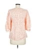 Samsoe Samsoe 100% Viscose Orange 3/4 Sleeve Blouse Size M - photo 2