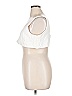 showpo 100% Cotton White Sleeveless Top Size 14 - photo 5